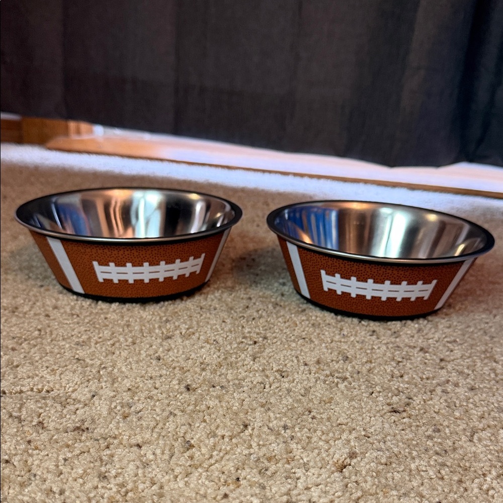 Spalding Football Pet Bowls